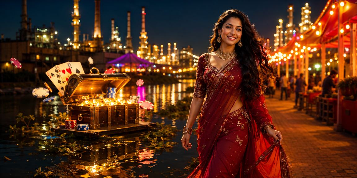 নারায়ণগঞ্জে পোকার গেমের রাতের দৃশ্য